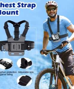 ZOOKKI Action Camera Accessories Kit for GoPro Hero 12 11 10 9 8 7 6 5 4 3 Black Sliver Session Fusion Max- Accessory Package for AKASO APEMAN SJCAM DBPOWER Insta360 Xiaomi Yi DJI Osmo and More GP-9 26 71 50jgqsaL