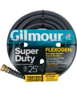 Alternative view of Gilmour Flexogen 5/8 in. Dia. x 25 ft. L Gray Vinyl Garden Hose