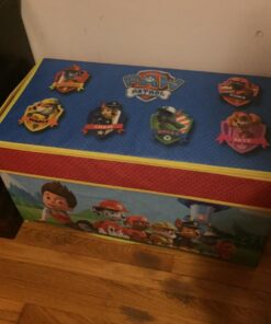 Idea Nuova Nickelodeon Paw Patrol Collapsible Children’s Toy Storage Trunk, Durable with Lid 33 71 5plDBTmL