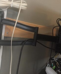 VideoSecu TV Wall Mount Articulating Arm Tilt Swivel Bracket for Most 19-39" TV Monitor Display VESA 100X100 75X75 up to 33LBS ML15B A28 49 71 69zpz7hL