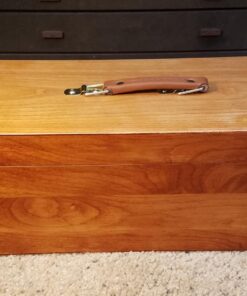 Alternative view of Art Alternatives Wood Box Supply Chest,Brown,16-1/8"x8"x5-7/8"