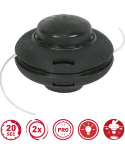 Oregon Gator SpeedLoad Universal 4-1/2” Trimmer Head & Line for Gas String Trimmers & Multi Tools Up To 33cc. Fits Husqvarna, Stihl, Echo, Green Machine, Toro, Cub Cadet, and more Small Pro Head 4-1/4" 9 71 725smLzL 1