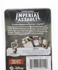 Star Wars Imperial Assault Board Game Greedo VILLAIN PACK - Epic Sci-Fi Miniatures Strategy Game for Kids and Adults, Ages 14+, 1-5 Players, 1-2 Hour Playtime, Made by Fantasy Flight Games 7 71 7CDCpeL