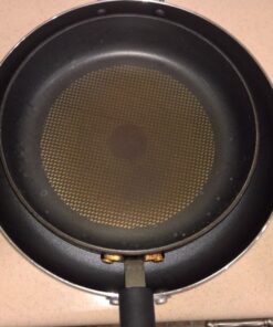 T-fal Specialty Nonstick Saute Pan with Glass Lid 5 Quart Oven Safe 350F Cookware, Pots and Pans, Dishwasher Safe Black 34 71 7FcJGZAL