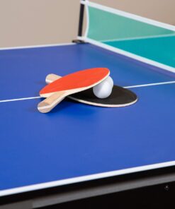 Triple Threat 6-ft 3-in-1 Multi Game Table with Billiards, Air Hockey, and Table Tennis 34 71 7spNuflL