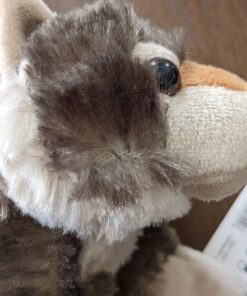 Wild Republic Wolf Plush, Stuffed Animal, Plush Toy, Gifts for Kids, Hug’Ems 7" 28 71 9kDju34L