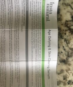 InstaNatural BHA Exfoliating Face Serum, Minimizes Lines, Wrinkles, and Blemishes, with Vitamin C and Salicylic Acid, 1 Fl Oz 28 71 9yOBPmsL