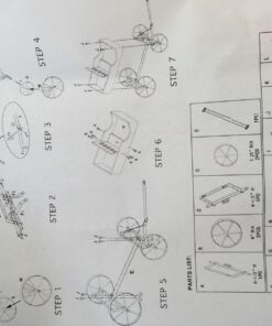 Collections Etc Amish Wagon Decorative Indoor/Outdoor Garden Backyard Planter, Green 35 71 A49kOokL