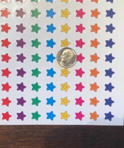 Teacher Created Resources Mini Stickers Valu Pack, Smiley Stars (5141) 13 71 A5 N7q1L