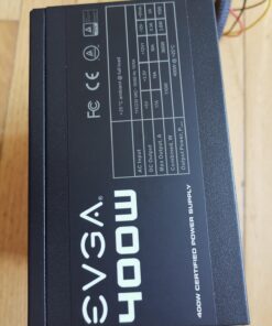 EVGA 100-N1-0400-L1 , 400 N1, 400W, 2 Year Warranty, Power Supply 100-N1-0400-L1 34 71 ABcvDdlL