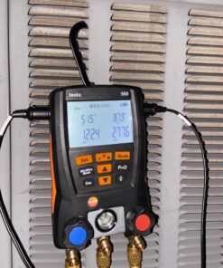 testo 550 I Digital Manifold Kit for air conditioning, refrigeration systems and heat pumps - with Bluetooth support Basic Kit 21 71 AEptPIoL