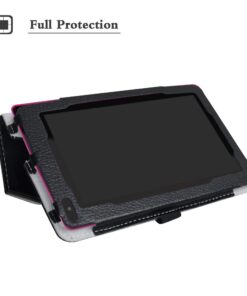 RCA 7 Voyager II Case,Mama Mouth PU Leather Folio 2-Folding Stand Cover with Stylus Holder for RCA 7 Voyager II/RCA Voyager 7 /RCA 7 Voyager Pro 7-inch Tablet,Black Black 12 71 AMFgZzKL