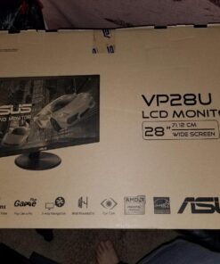 ASUS VP28UQG 28" 4K/UHD 3840x2160 1ms DP HDMI Adaptive Sync/FreeSync Eye Care Monitor 28" 4K 1ms Freesync 43 71 AmeJQ7L