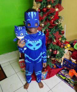 PJ Masks Bean Plush Catboy, Kids Toys for Ages 2 Up by Just Play Blue 13 71 BTfdfGL
