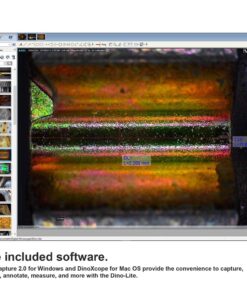 Dino Lite USB Hanheld Digital Microscope, 10x-220x Magnification 0.3MP/1.3MP/5.0MP True Resolution, Windows/Mac/iOS/Android Software Included, Supports PC, Tablet, Mobile Devices 1.3MP MT MS 19 71 BvxAXPHL