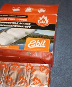 Esbit 1300-Degree Smokeless Solid 14g Fuel Tablets for Backpacking, Camping, and Emergency Prep 12 Pieces 27 71 DHiJknEL