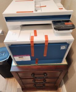 HP Color Laserjet Pro MFP 4301Fdw Wireless All-in-One Printer, Scan, Copy, Fax, Mobile Print, Best for Small Teams (4Ra82f) New version 77 71 DJFJJ2HL