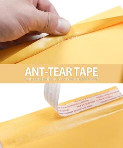 Kraft CD Air Bubble Padded Mailers 7.25" X 8", 100 ct. 13 71 E49qVxgL