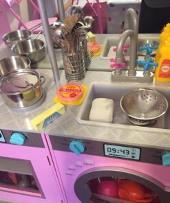 Melissa & Doug Stainless Steel Pots and Pans Pretend Play Kitchen Set for Kids (8 pcs) - Kids Kitchen Accessories Set, Toy Pots And Pans For Kids Kitchen, Cooking Toys For Kids Ages 3+ Silver 38 71 EcAqVsmL