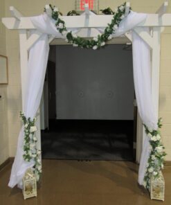 Ceiling Draping White Sheer Ceiling Curtain Voile Chiffon Ceiling Drape 10 Ft W X 20 Ft H Panel Wedding 10 Feet Width X 20 Feet Height 9 71 Efp6xeL