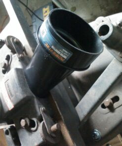 POWERTEC 70147 4-Inch OD to 2-1/4-Inch OD Hose Reducer Adapter for Dust Collection Systems 25 71 F60n5MPL