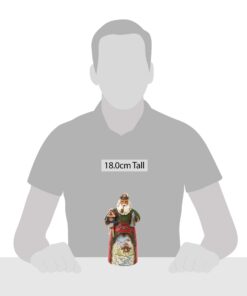 Alternative view of Jim Shore Heartwood Creek German Santa Stone Resin Figurine, 6.75”