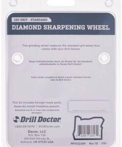 Drill Doctor DA31320GF 180 Grit Diamond Replacement Wheel for 350X, XP, 500X and 750X 10 71 G8EZ6cRL