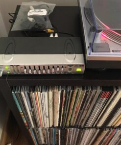 Behringer MINIFBQ FBQ800 Ultra-Compact 9-Band Graphic Equalizer with FBQ 38 71 GWaN7BFL