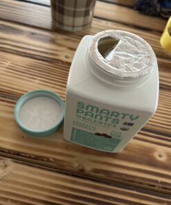 SmartyPants Organic Prenatal Vitamins, Daily Multivitamin: Methylfolate, Probiotics, Vitamins C, D3, B12, K & Zinc for Immune Support, Digestive Health, & Fetal Development, 120 Gummies, 30 Day Supply 120 Count (Pack of 1) 48 71 GX8NFsZL