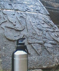 New Wave Enviro 40oz Stainless Steel Water Bottle with Strap 32 71 HB5ICLKL