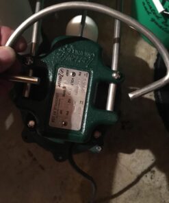 Zoeller Waste-Mate 267-0001 Sewage Pump, 1/2 HP Automatic – Heavy-Duty Submersible Sewage, Effluent or Dewatering Pump Green 37 71 Hj6ccVmL