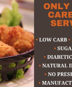 Lc Foods Low Carb Breading & Crusting - All Natural - Gluten Free Bread Crumbs - Sugar Free - Organic Bread Crumbs - 8 oz 15 71 HmO8onZL