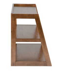 SIMPLIHOME Sawhorse SOLID WOOD 48 Inch Wide Modern Industrial TV Media Stand in Medium Saddle Brown for TVs up to 55 Inches, For the Living Room and Entertainment Center 20 71 IIZNqZBL