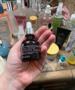 MIZON Snail Line, Snail Repair Intensive Ampoule, Wrinkle Care, Skin Nutrition (30ml 1.01 fl oz) 34 71 IuynultL