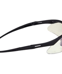 Amazon Basics Anti-Scratch Safety Glasses, UV-Resistant, Indoor/Outdoor Clear Mirror Lens, 3-Count Black & Clear 21 71 L8WwcNEL