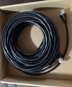 Amazon Basics RJ45 Cat-6 Ethernet Patch Cable, 1Gpbs Transfer Speed, Gold-Plated Connectors, 50 Foot For PC, TV, tablet, router, printer 1-Pack 31 71 L8jKjML