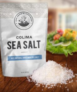 Alternative view of AVA JANE'S KITCHEN - Colima Sea Salt Unrefined Hand Harvested - 100% all Natural Organic Sea Salt, Gourmet Grade, Coarse Grain, Non GMO's Kosher Salt, 8oz