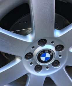 R1 Concepts Eline Drilled Slotted Brake Rotors + Ceramic Pads Kit Bmw 323,325,328, (E46) 37 71 NQjKAQ8L