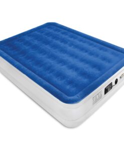 Alternative view of SoundAsleep Dream Series Luxury Air Mattress with ComfortCoil Technology & Built-in High Capacity Pump for Home & Camping- Double Height, Adjustable, Inflatable Blow Up, Portable - Queen Size