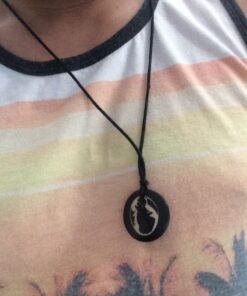 Mandala Crafts Howling Wolf Necklace for Men – Wolf Pendant Necklace for Men Women – Wolf Moon Necklace for Boys Girls 13 71 NjcPDadL