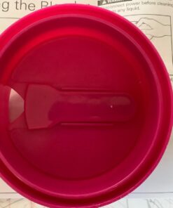 Hamilton Beach Portable Blender for Shakes and Smoothies with 14 Oz BPA Free Travel Cup and Lid, Durable Stainless Steel Blades for Powerful Blending Performance, Raspberry (51131) 14 oz. 1 Jar 37 71 Num7Ps2L