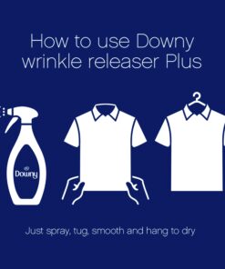 Downy Wrinkle Releaser Fabric Spray, Light Fresh Scent,33.8 Fl Oz (Pack of 2) 33.8 Fl Oz (Pack of 2) 33 71 P1nyYfS