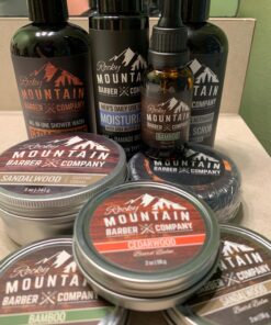 Rocky Mountain Barber Company Men's Face Moisturizer - With Shea Butter, Jojoba Oil, Argan Oil & Vegetable-Derived Glycerin - Fragrance-Free Formula For All Skin Types 17 71 P6mjErL