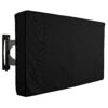 KHOMO GEAR Outdoor TV Cover - Panther Series - Universal Weatherproof Protector for 50-52 Inch TV - Fits Most Mounts & Brackets 50'' - 52'' Black 18 71 Pbz6lTL