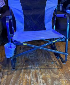 GCI Outdoor Rocker Camping Chair Firepit Rocker Grey 26 71 PnDgiuJL