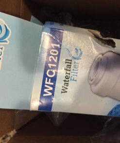 Waterfall Filter - Refrigerator Water Filter Compatible with GE MWF SmartWater Water Filter Cartridge 14 71 PoYSLnkL