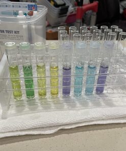 Karter Scientific 208V2 Plastic Test Tube Rack for 12/13mm Tubes, Holds 50, Detachable (Single) Single 28 71 QAiZ7PHL