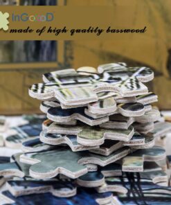 Ingooood- Jigsaw Puzzles 1000 Pieces for Adult- Fantasy Series- Age of Discovery_IG-0398 Entertainment Wooden Puzzles Toys 17 71 R4Y25hzL