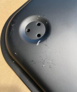 WALI Free Standing Dual LCD Monitor Fully Adjustable Desk Mount Fits 2 Screens up to 27 inch, 22 lbs. Weight Capacity per Arm, with Grommet Base (MF002), Black 33 71 ROLAEVuL