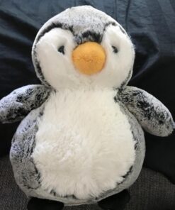 Aurora® Snuggly Sweet & Softer™ Perky Penguin™ Stuffed Animal - Comforting Companion - Imaginative Play - Gray 9.5 Inches 9.5 Inch (Pack of 1) 28 71 RamFdnOL